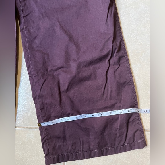 COS Burgundy Wide-Leg Pants - Picture 11 of 12
